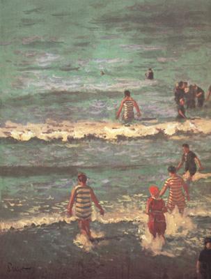 Walter Sickert Bathers-Dieppe (nn02) china oil painting image